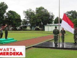 Kasdim 0402/OKI Bertindak Sebagai Irup Upacara Bendera
