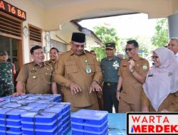 Pj Gubernur Safrizal Cek MBG di SMP dan SMA