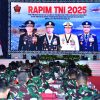 Selaraskan Pola Pikir dan Pola Tindak, Dankodiklatal Ikuti Rapim TNI 2025