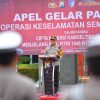 Polres Gresik Gelar Apel Operasi Keselamatan Semeru 2025