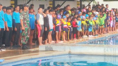 200 atlet aquatic berpartisipasi dalam Dandim Cup di Bangkalan
