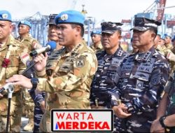 Satgas MTF TNI Konga XXVIII-O/UNIFIL Kembali ke Tanah Air, Disambut Kasal dan Pangkoarmada RI
