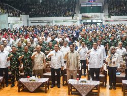 Dandim Gresik Hadir Dalam Rapat Koordinasi Luas Tambah Tanam dan Serapan Gabah Bersama Menteri Pertanian