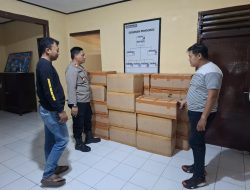 Polisi Berhasil Gagalkan Penyelundupan Ribuan Botol Miras Ilegal di Banyuwangi