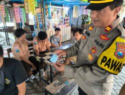 Polres Nganjuk Gelar KRYD, Sasar Premanisme dan Kejahatan di Tempat Keramaian
