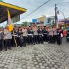 Gandeng Perguruan pencak silat dan Organisasi Masyarakat, Polres Semarang bagikan ribuan takjil.