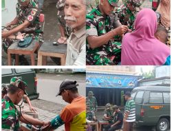 Marak Bencana, TNI Jemput Bola Beri Layanan Kesehatan Gratis