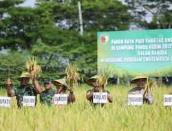 Brigjen TNI Ramli Ngaku Puas dengan Hasil Ketahanan Pangan di Wilayah Kodim Lamongan