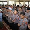 Polres Pelabuhan Tanjung Perak Gelar Sholat Gaib untuk 3 Personel Gugur dalam Tugas di Way Kanan Lampung