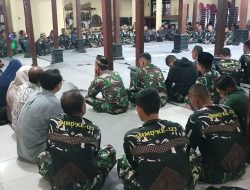 Satgas TMMD ke-123 Tulungagung Gelar Buka Bersama Warga Desa Nglurup