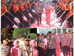 Tradisi Pedang Pora dan Reog Ponorogo Warnai Penyambutan Irjen Pol Drs Nanang Avianto,M.Si Sebagai Kapolda Jatim