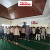 Polres OKI Gelar Sholat Ghaib, Kenang Tiga Anggota Polri Gugur di Lampung