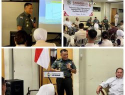 Pesan Menyentuh Brigjend TNI Singgih Pambudi ‘jadilah Kader Kader Pemimpin Muda yang Nasionalis” pada Serasehan Menwa Se- Jatim