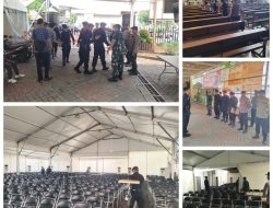Pengamanan Ibadah Paskah 2025 di Surabaya: Polsek Wonocolo dan Tim Gegana Lakukan Sterilisasi di Gereja