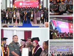 Unmer Madiun Wisuda 179 Lulusan S1 dan D3, Danrem 081/DSJ Imbau untuk Terus Berkreasi dan Berinovasi