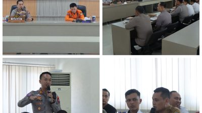 Polres Nganjuk Gelar Rakor persiapan Mayday, Isi Kegiatan Positif untuk Kebersamaan