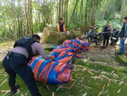 Polres Wonosobo Amankan Tiga Balon Udara Liar, Antisipasi Bahaya Penerbangan Tanpa Pengikatan