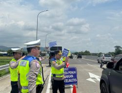 Kapolres Kendal Tinjau Arus Balik di Rest Area 389B Tol Semarang-Batang
