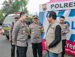 Wakapolda Jatim Tinjau Posyan Karanglo, Pantau Arus Balik Lebaran di Wilayah Malang Raya