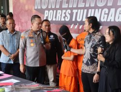 Polres Tulungagung Tetapkan 7 Tersangka Kasus Balon Udara Berpetasan 105 buah