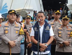 Kapolres Pelabuhan Tanjung Perak Cek Obyek Vital, Pastikan Arus Balik Aman dan Nyaman,