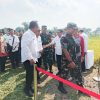Danrem 084/Bhaskara Jaya Menghadiri Panen Raya Padi Serentak di 14 Provinsi Bersama Presiden RI Prabowo Subianto Secara Virtual