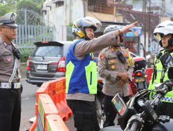 Polresta Malang Kota Intensif Monitoring Jalur Balik Pemudik