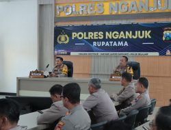 Kecelakaan Lalu Lintas Turun 52 Persen, Polres Nganjuk Tekankan Hasil Positif Ops. Ketupat Semeru 2025