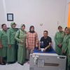 Berempati, Ketua Persit KCK Koorcab Rem 081 Jenguk Prajurit yang Sakit
