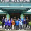 Dandim Diskusi dengan 7 Ketua BEM di Madiun, Bahas Revisi UU TNI dan Program TNI