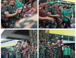 Mayjen TNI Rudy Pimpin Apel Gelar Pasukan Kader Anshor dan Banser Jatim