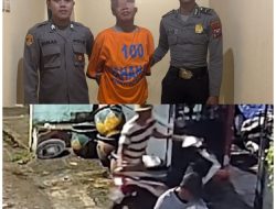 Polres Pelabuhan Tanjung Perak Amankan Satu Pelaku Curanmor yang Terekam CCTV dan Viral Dimedsos