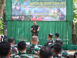 Danrem 081/DSJ : Carilah Rezeki yang Halal dan Tidak Melanggar Hukum