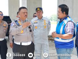 Tinjau GT Banyudono dan Exit Tol Taman Martani, Kakorlantas Tekankan Kolaborasi Pengelolaan Lalu Lintas