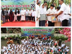 Anniversary Secaba 96 Senapati Jatim, Santuni Yatim Piatu di Kota Madiun