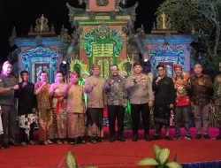 Kapolres Nganjuk Hadiri Dharma Santi, Serukan Toleransi Antarumat Beragama