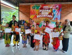 Para Siswi Tari SDN Sidodadi 2 Taman Sabet Prestasi di Lomba Pesona Seni Nusantara 2025