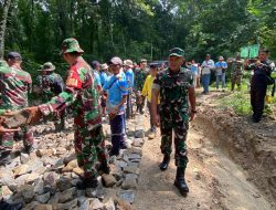 Danrem 081/DSJ Rasakan Geliat Pembangunan di Ngluyu, Daerah Terisolir di Nganjuk
