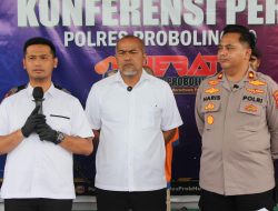 Gercep Polisi Berhasil Ungkap Curanmor di Leces Probolinggo, Tersangka Pasutri Diamankan
