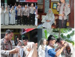 Silaturahmi Kamtibmas, Kapolres Nganjuk Sambangi SLB Dharma Bakti Patianrowo