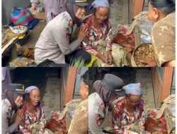 Polisi Datang Nenek Penjual Rempah yang Ditipu Pembeli Pakai Uang Mainan di Pamekasan Senyum Riang