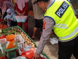Polsek Pedamaran Atur Lalu Lintas di H-1 Idul Fitri, Masyarakat Diimbau Tertib Berkendara