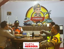 Kapolres Kendal pimpin langsung pengamanan arus wisata dan arus balik di Rest Area 389B Tol Semarang-Batang