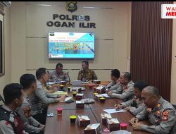 Polres Ogan Ilir Gelar Rapat Koordinasi Penanganan Ilegal Fishing di Wilayah Kabupaten Ogan Ilir