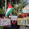 Laz YAKESMA Malut terus bersuara; aksi penggalangan dana menjual baju layak pakai untuk palestina