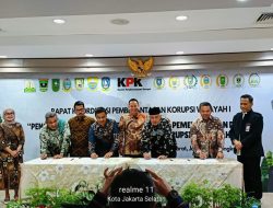 Bupati Kampar Hadiri Rapat koordinasi Penguatan Sinergi Kolaborasi Antara KPK Dan Pemerintah Dalam Rangka Pemberantasan Korupsi