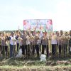 Polres Kediri Kota bersama Warga Tani Panen Raya Jagung, Wujud Nyata Dukung Swasembada Pangan