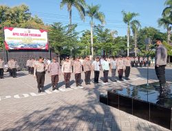Polres Nganjuk Siagakan 500 Personel Amankan May Day di Makam Marsinah