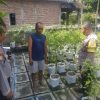 Polsek Ngetos Dukung Ketahanan Pangan, Pantau Pekarangan Sayur Warga