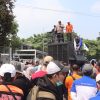 Polisi Lakukan Pengawalan,  Peringatan Hari Buruh di Pasuruan Berlangsung Kondusif